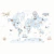 Papel de Parede Mapa Mundi Infantil Aquarela Azul (m2) - comprar online