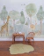 Painel Floresta Verde Com Bichos - comprar online