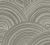 Papel de Parede Art Papier My Home My Spa 386964 papel de parede círculos pretos e brancos, padrão semicircular em relevo, textura gráfica, estilo contemporâneo marcante, fundo escuro sofisticado