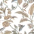 Papel de Parede Bucalo Botany House 15506 - Papel De Parede Botânico Com Fundo Branco, Papel De Parede Folhas Beges, Papel De Parede Insetos E Sapos, Papel De Parede Natureza Com Animais, Papel De Parede Ramos Detalhados, Papel De Parede Delicado