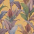 Papel de Parede Bucalo Botany House 15517 - Papel De Parede Folhagem Tropical Com Fundo Mostarda, Papel De Parede Folhas Verdes E Roxas, Papel De Parede Botânico Quente, Papel De Parede Tropical Terroso, Papel De Parede Natureza Intensa, Papel De Parede E