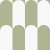 Papel de Parede Bucalo Botany House 15555 - Papel De Parede Formas Geométricas Verdes, Papel De Parede Arco E Listras, Papel De Parede Moderno E Orgânico, Papel De Parede Verde Claro E Branco, Papel De Parede Escandinavo