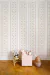 Papel Listras E Gravataria Asteriscos Rosa - comprar online