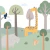 Papel de Parede Safari Bebê Lúdico (m2) - comprar online