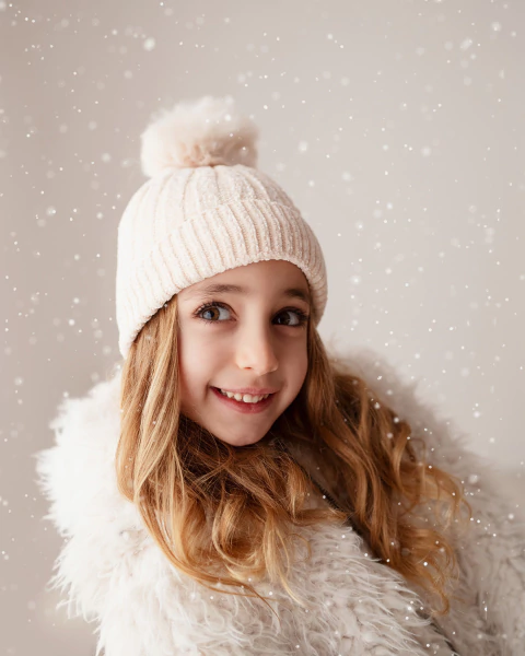 GORRO DE LANA CREMA - comprar online