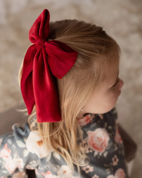 MOÑO MARGOT DE PLUSH BORDO - comprar online