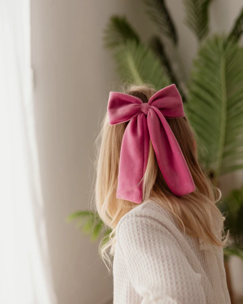 MOÑO MARGOT DE PLUSH FUCSIA - comprar online