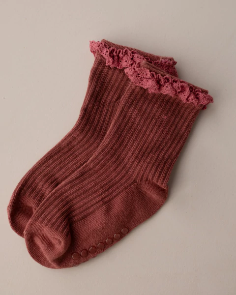 MEDIAS CON PUNTILLA BORDO DE 1 A 3 AÑOS - comprar online