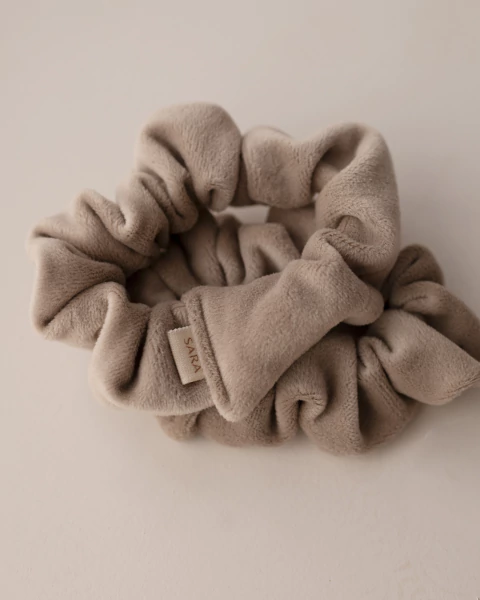 PAR DE SCRUNCHIES DE PLUSH VISON - comprar online