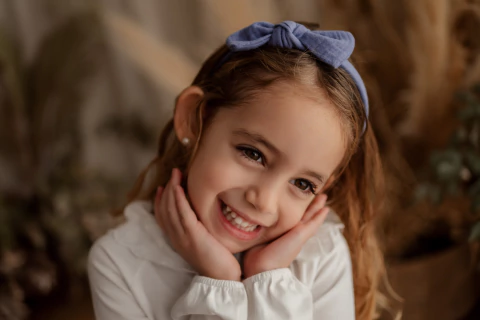 Vincha rigida clara azul grisaceo - comprar online