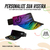 Viseira Personalizada (Frente/Lateral) - Estampadas na internet