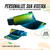 Viseira Personalizada (Frente/Lateral) - Estampadas - loja online