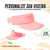 Imagem do Viseira Lisa Personalizada (Lateral) - Diversas Cores