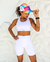 Short White Sensation 3tworun com 3 bolsos - loja online