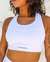 Top White Sensation 3tworun com bolso - comprar online