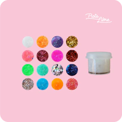 PISTA LIBRE - Glitter en gel
