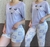 Pijama Set de 3 piezas importado en internet