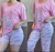 Pijama Set de 3 piezas importado