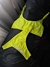 Bikini Alua top tiro alto fluo - comprar online