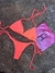 Bikini Malibu Texturada Coral en internet