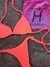 Bikini Malibu Texturada Coral - tienda online