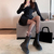 Medias red con brillos strass NEGRA en internet