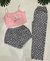 Pijama Set x3 piezas Gris