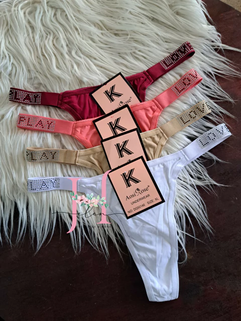 Less Pink Love Strass