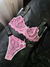 Conjunto Victoria Pink strass