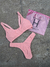 Bikini Cala textura Durazno