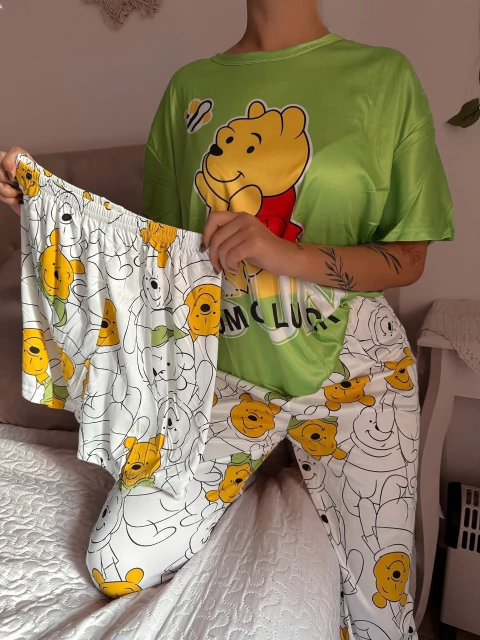 Pijama winnie x3 - comprar online