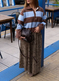 Falda print