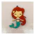 Aplique em Acrílico Ariel Colorida ( 3 peças )