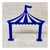 Aplique em acrílico Tenda Circo com base ( 2 peças )