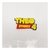 Aplique em Acrílico Plaquinha Personalizada Toy Story Nome Simples e Idade ( 3 peças )