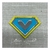 Aplique Placa com Inicial ( 3 unid. )