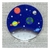 Plano de Fundo MDF impressão UV Astronaura( 3 peças )