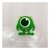 Aplique em Acrílico Mike Wazowski Monstros SA Colorido ( 3 Peças )