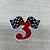 Número Carros (3 Peças) - comprar online