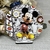 Plano de Fundo MDF impressão UV Turma do Mickey e Minnie ( 3 peças )