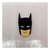 Aplique em Acrílico Rosto Batman Colorido ( 3 peças )