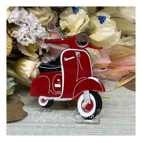 Aplique Vespa Silênzio Bruno (3 unid. )