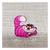 Aplique acrílico com Impressão Gato de Cheshire (3 unidades )