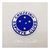 Aplique em acrílico Escudo Cruzeiro Colorido (3 Peças)