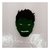 Aplique em Acrílico Rosto Hulk Colorido ( 3 peças )