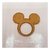 Aplique em MDF Porta Guardanapo Silhueta Cabeça do Mickey ( 4 unidades )