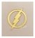 Aplique em acrílico Símbolo do Flash (5 Peças)