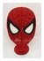 Aplique em MDF Com EVA Glitter Cabeça Homem Aranha Para Cofre (3 peças)