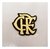 Aplique em acrílico Iniciais Clube Regatas do flamengo colorido ( 3 peças )