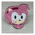 Aplique para Cofre Mdf e eva glitter Rosto Amy Rose ( 3 peças )